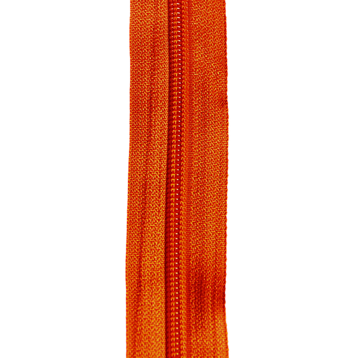 ZIPER Nº6 POLIESTER COR LARANJA 10 METROS