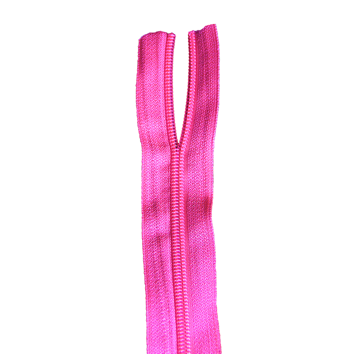 ZIPER Nº6 POLIESTER COR ROSA NEON 10 METROS