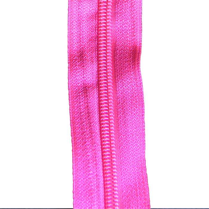 ZIPER Nº6 POLIESTER COR ROSA NEON 10 METROS