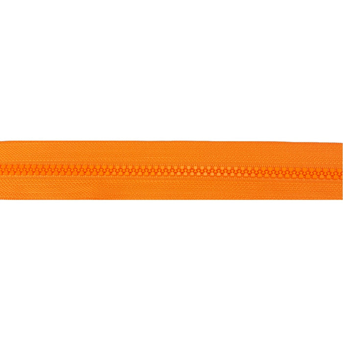 ZIPER Nº6 TRATORADO POLIESTER COR LARANJA 10 METROS