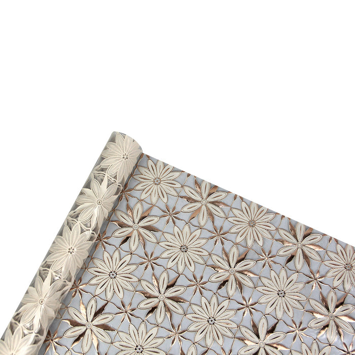 TOALHA DE MESA PREMIUM RENDADA SOLLIS 1,37 DE LARGURA