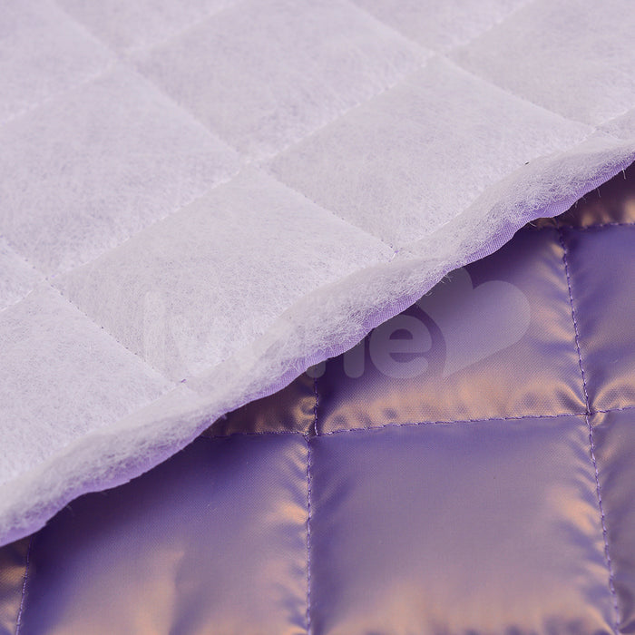 NYLON QUADRADO 5X5 MATELADO HOLOGRAFICO LILAS LADO UNICO