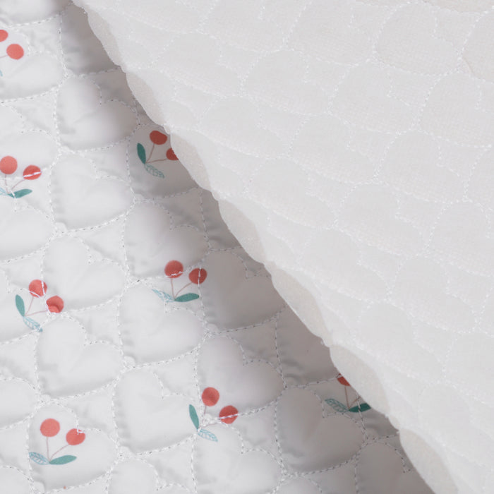 SINTETICO NYLON MATELADO CEREJA EM CORACAO