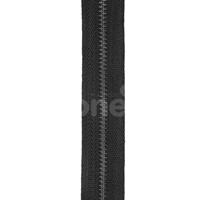 ZIPER Nº6 METAL COR PRETO COM DENTE ONIX 10 METROS