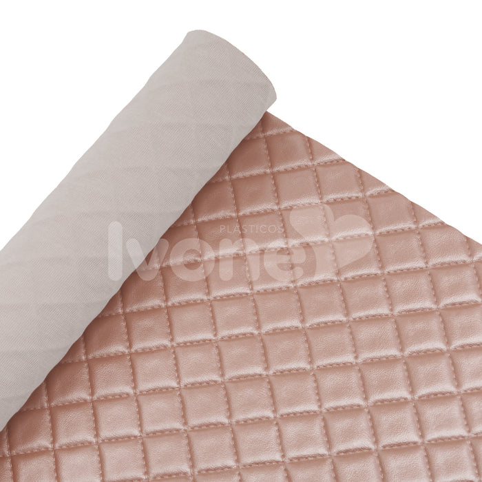 CHARELLE DELUXE METALIZADO FUNDO MALHA COR ROSA GLOSS