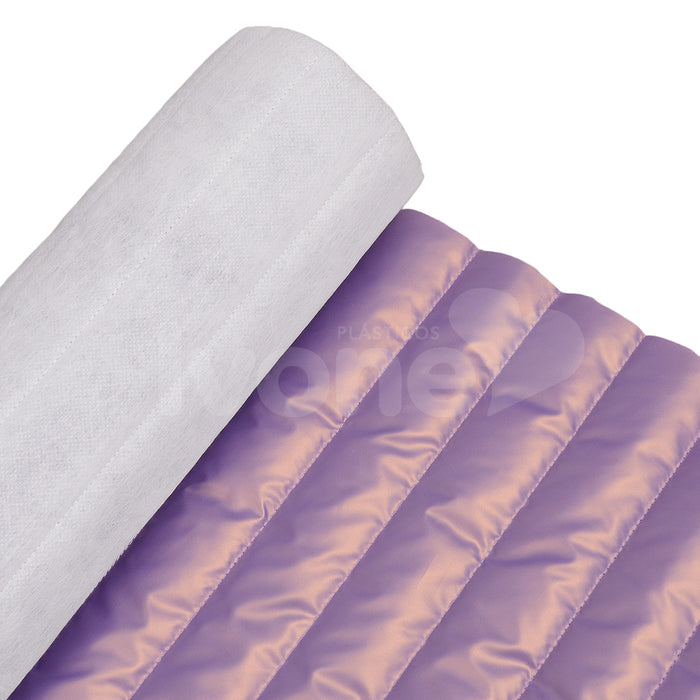 NYLON CANADENSE MATELADO HOLOGRAFICO LILAS LADO UNICO