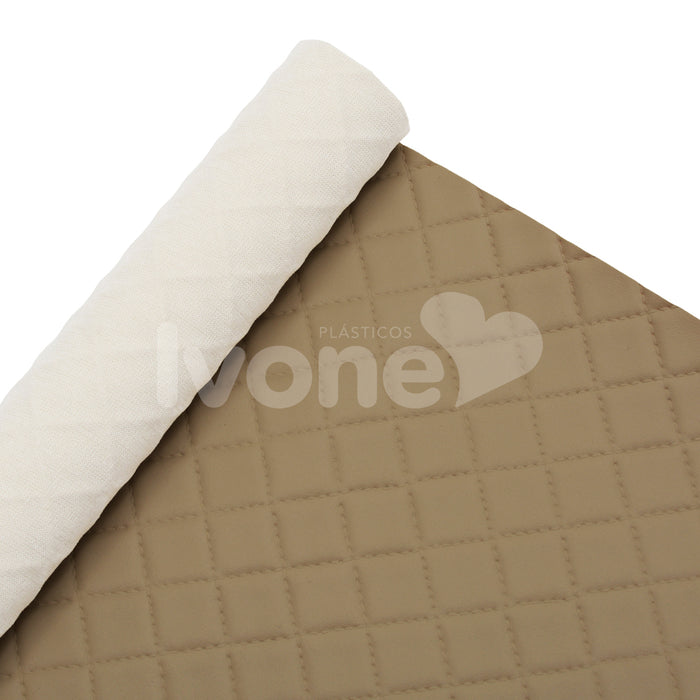 CHARELLE DELUXE FUNDO MALHA COR BEGE