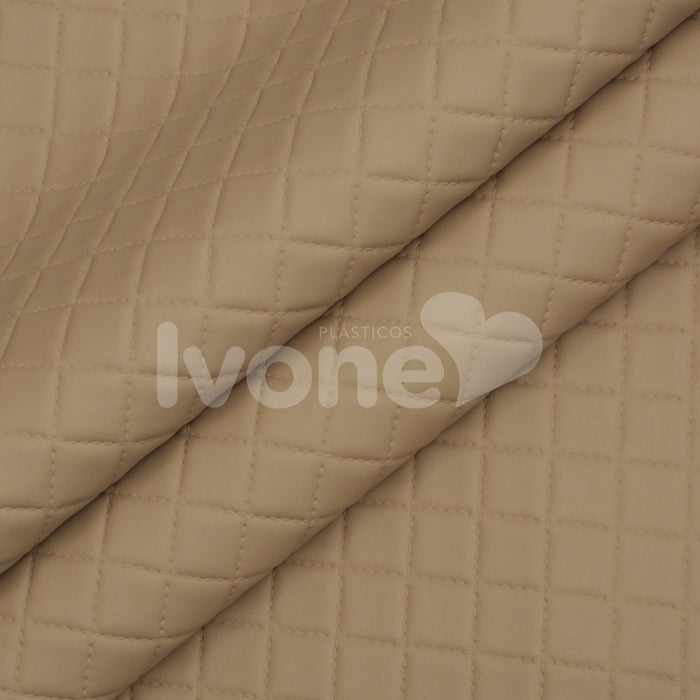 CHARELLE DELUXE FUNDO MALHA COR BEGE