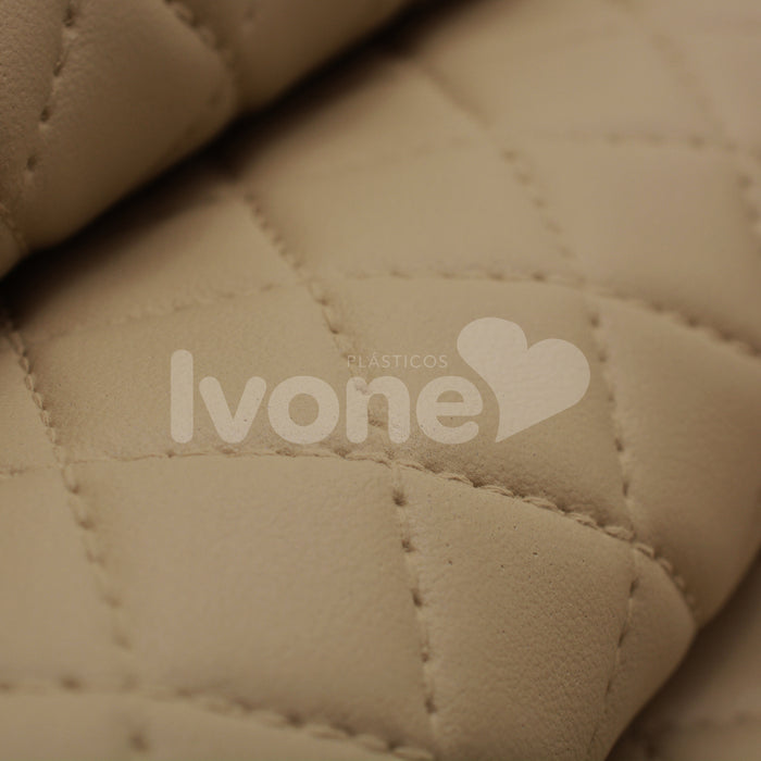 CHARELLE DELUXE FUNDO MALHA COR BEGE