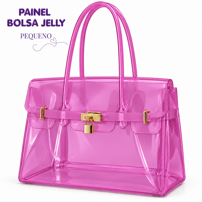 PAINEL BOLSA JELLY EDI PACHECO MINI CHICLETE