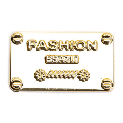 Placa Abs Fashion 50x30mm