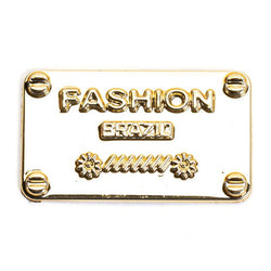 Placa Abs Fashion 50x30mm