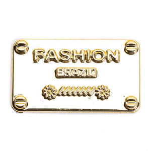 Placa Abs Fashion 50x30mm