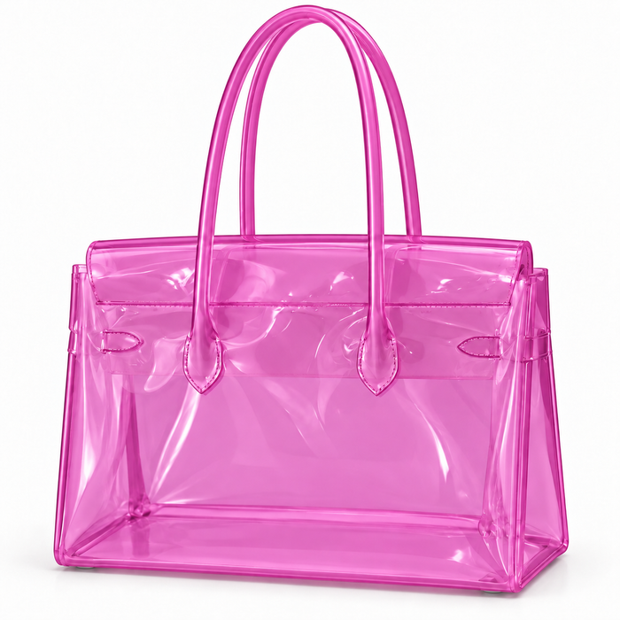 PAINEL BOLSA JELLY EDI PACHECO GRANDE CHICLETE