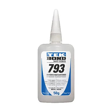 TEKBOND ADESIVO INSTANTANEO 793 BICO FINO 50G