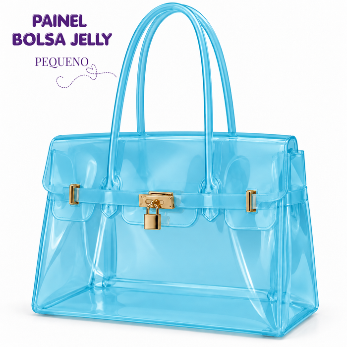 PAINEL BOLSA JELLY EDI PACHECO MINI ALGODAO DOCE