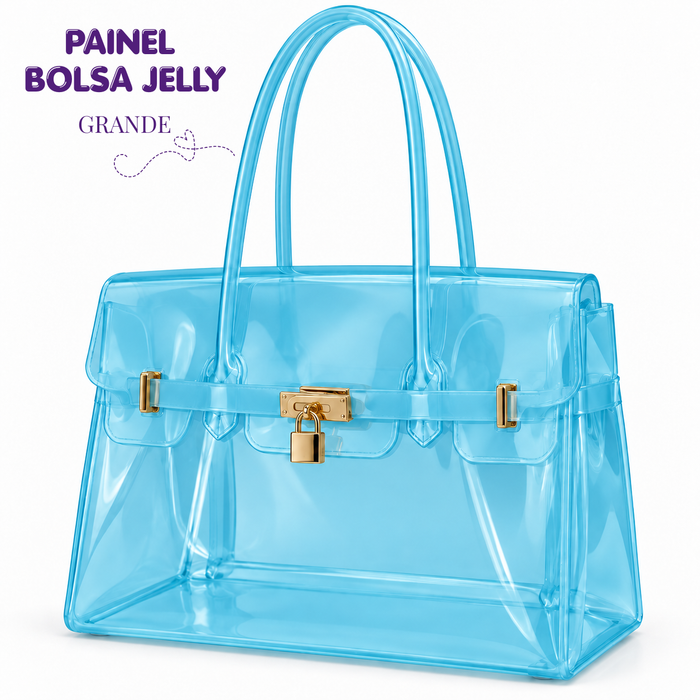 PAINEL BOLSA JELLY EDI PACHECO GRANDE ALGODAO DOCE