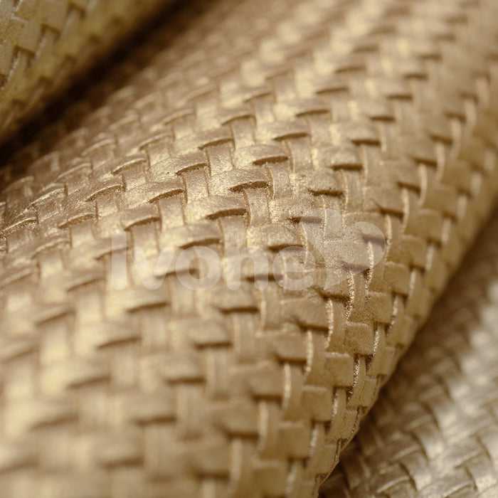 MILANO K DELUXE METALIZADO FUNDO MALHA COR OURO LIGHT