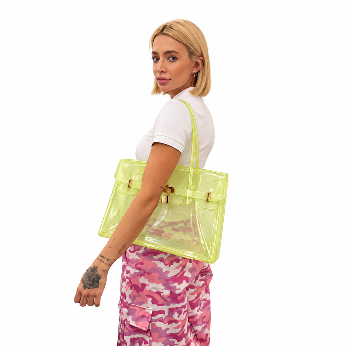 PAINEL BOLSA JELLY EDI PACHECO MINI LIMAO SICILIANO