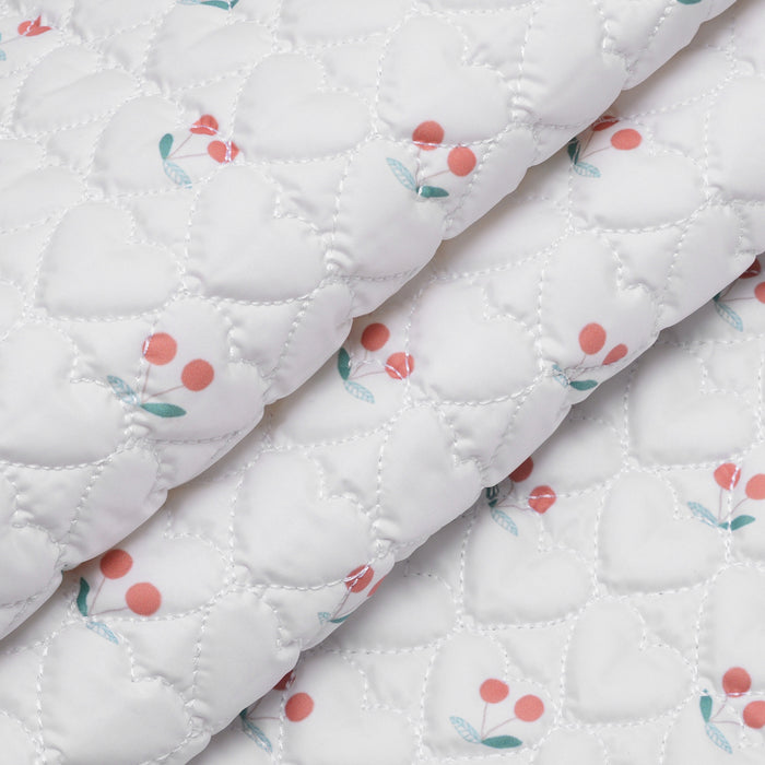 SINTETICO NYLON MATELADO CEREJA EM CORACAO