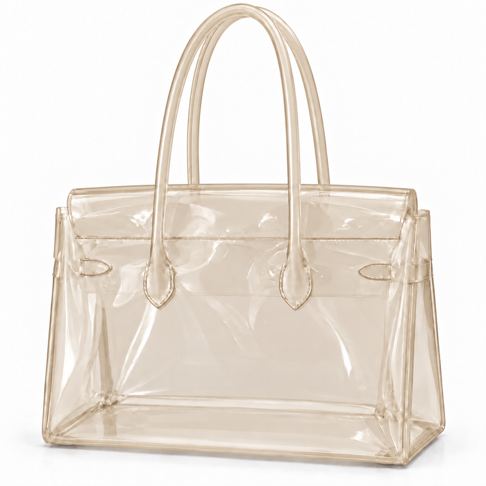 PAINEL BOLSA JELLY EDI PACHECO GRANDE CREME DE BAUNILHA