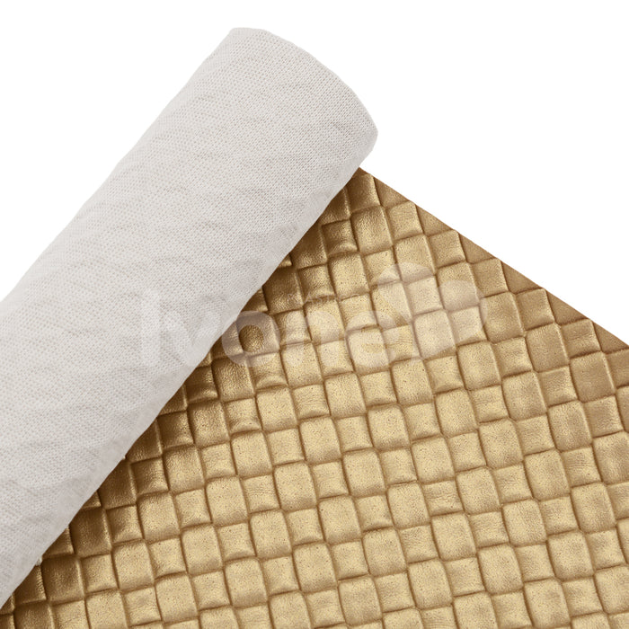 VENERA DELUXE METALIZADO FUNDO MALHA COR OURO LIGHT