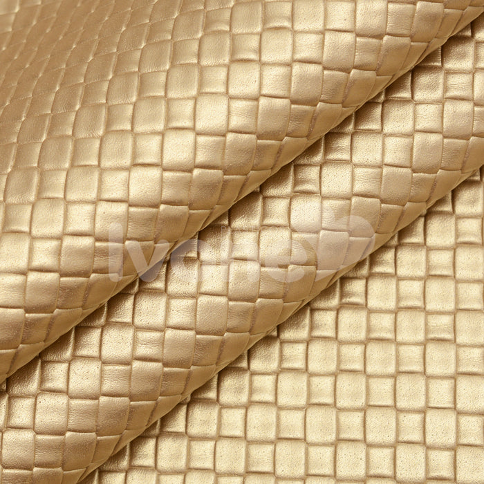 VENERA DELUXE METALIZADO FUNDO MALHA COR OURO LIGHT