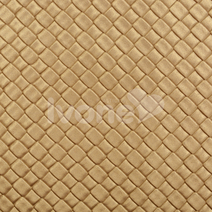 VENERA DELUXE METALIZADO FUNDO MALHA COR OURO LIGHT