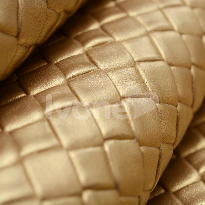 VENERA DELUXE METALIZADO FUNDO MALHA COR OURO LIGHT