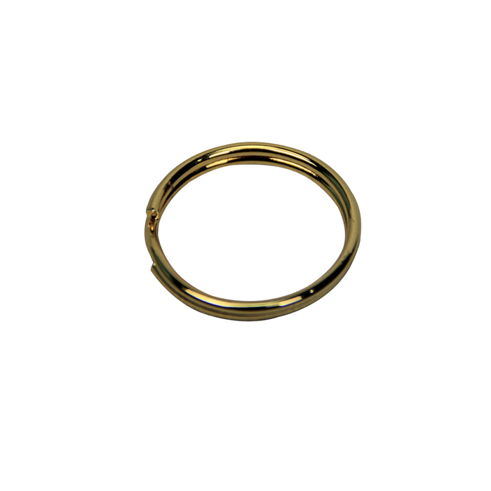 ARGOLA P/CHAVEIRO 20/21 DOURADO CATAFORETICO PACOTE COM 10 UNIDADES