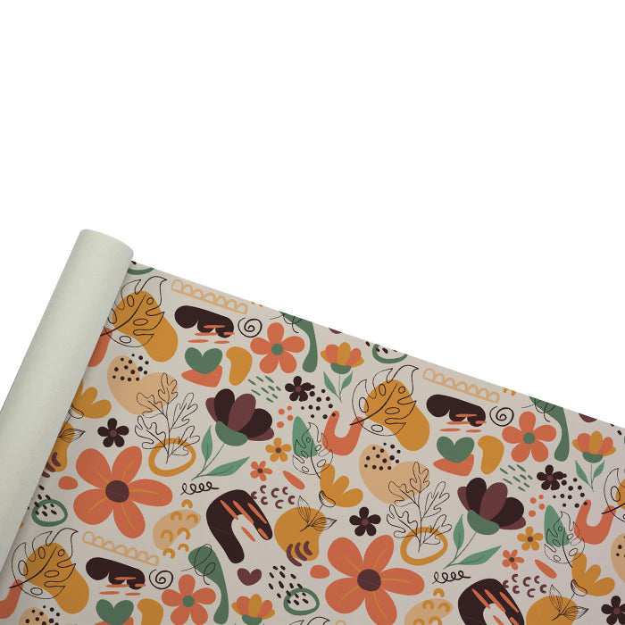 SINTETICO COLECAO FLORES 1 EM NYLON 301 BRANCO DA PLASTICOS IVONE