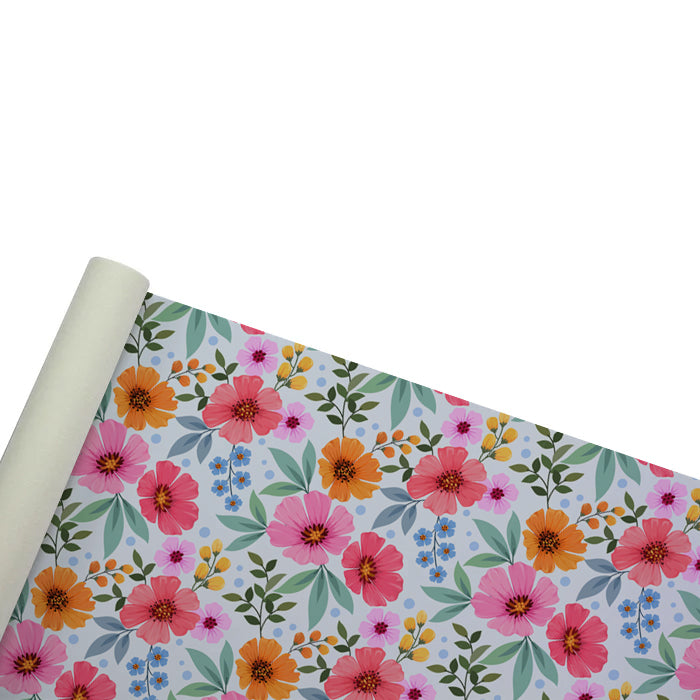 SINTETICO COLECAO FLORES 5 EM NYLON 301 BRANCO DA PLASTICOS IVONE
