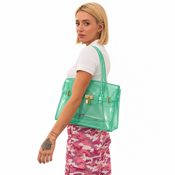 PAINEL BOLSA JELLY EDI PACHECO GRANDE AGUA TROPICAL