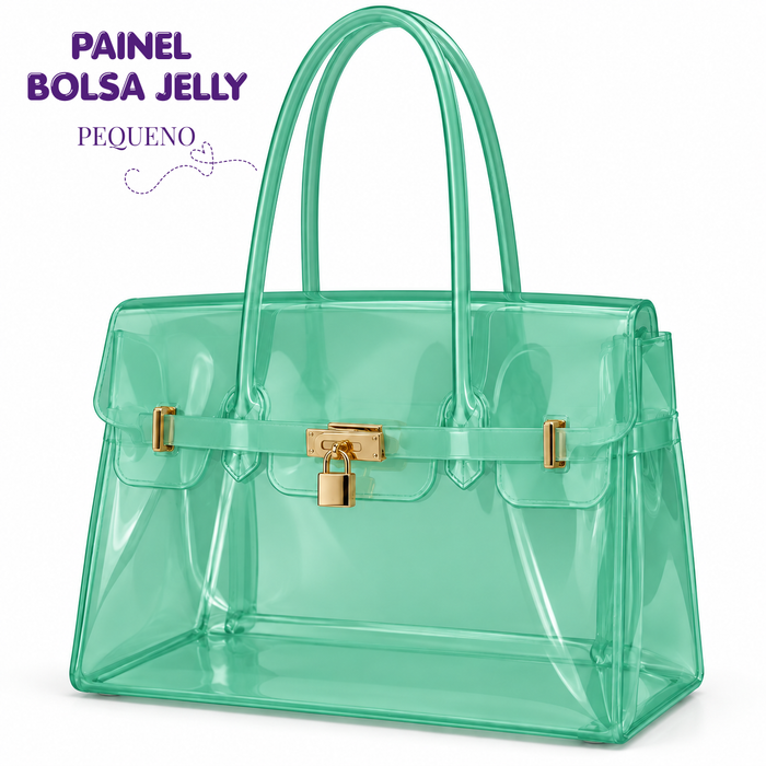 PAINEL BOLSA JELLY EDI PACHECO MINI AGUA TROPICAL