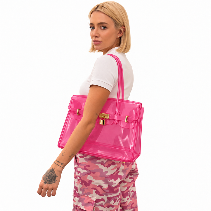 PAINEL BOLSA JELLY EDI PACHECO MINI BALA DE MORANGO
