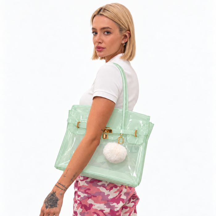 PAINEL BOLSA JELLY EDI PACHECO MINI MENTA SUAVE