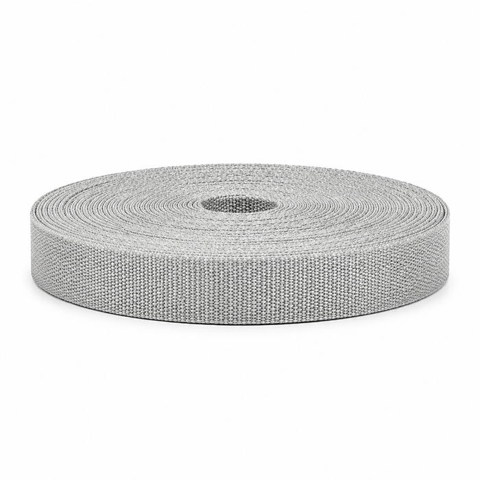 FITA CA P/ALCA 25 MM COR PRATA 10 METROS