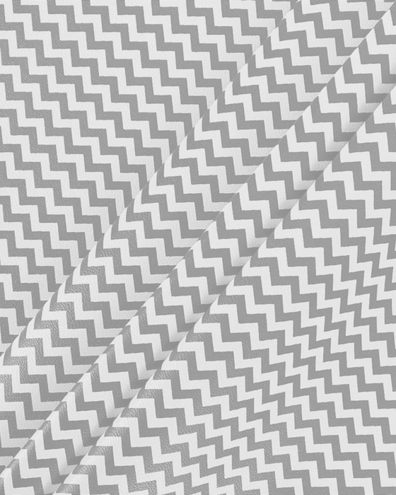 NEW CHEVRON 0.8MM FUNDO DE MALHA COR CINZA / BRANCO