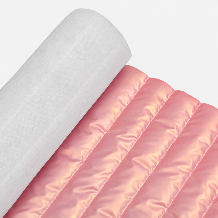 NYLON CANADENSE MATELADO HOLOGRAFICO ROSA GLOW LADO UNICO