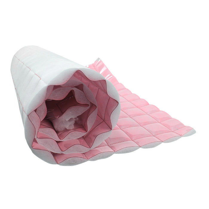 SINTETICO BOLHA QUADRADO ROSA BEBE