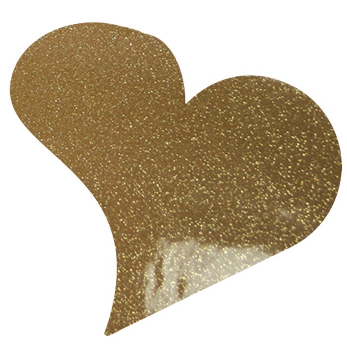 VERNIZ COM GLITTER 1.0 MM COR DOURADO COM FUNDO MANTA