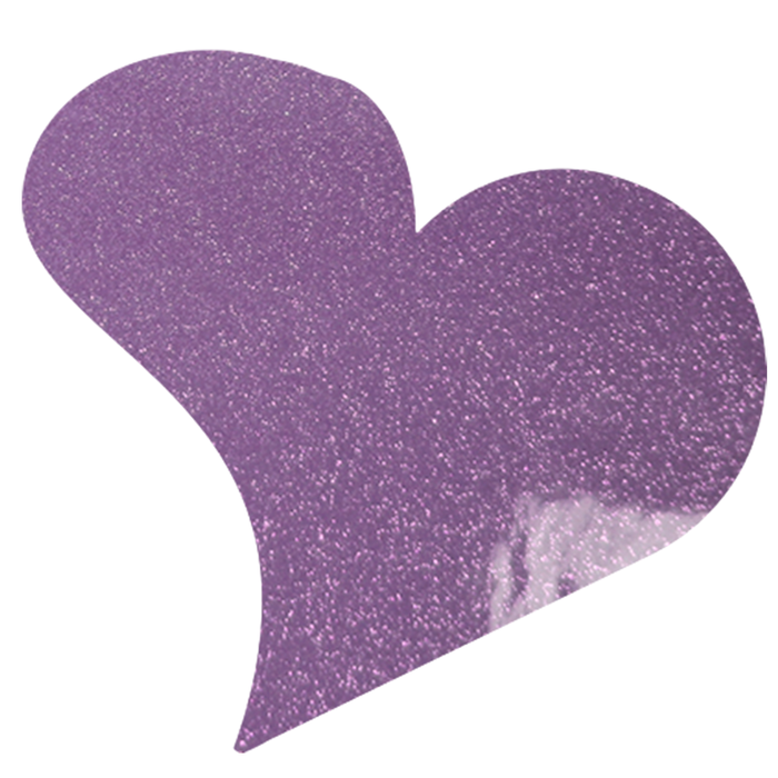 VERNIZ COM GLITTER 1.0 MM COR LAVANDER COM FUNDO MANTA