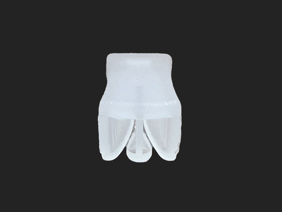 CURSOR DE PVC COR TRANSPARENTE 20 PEÇAS