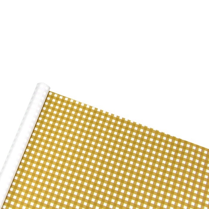 NYLON 190T XADREZ FERNANDA GAMA COR AMARELO