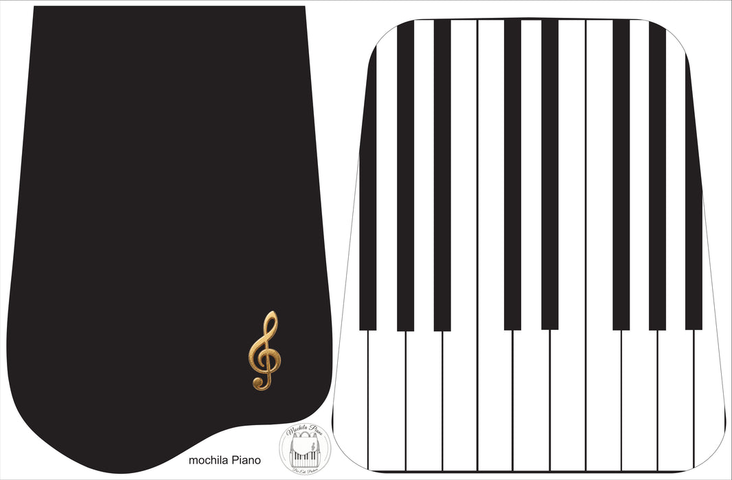 MOLDE MOCHILA COLECAO SONATA PIANO EDI PACHECO