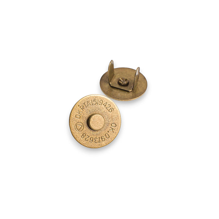 BOTAO IMA 18 MM COR OURO VELHO CAIXA FECHADA 100 UNIDADES