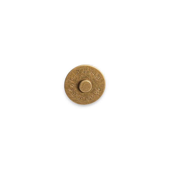 BOTAO IMA 18 MM COR OURO VELHO CAIXA FECHADA 100 UNIDADES