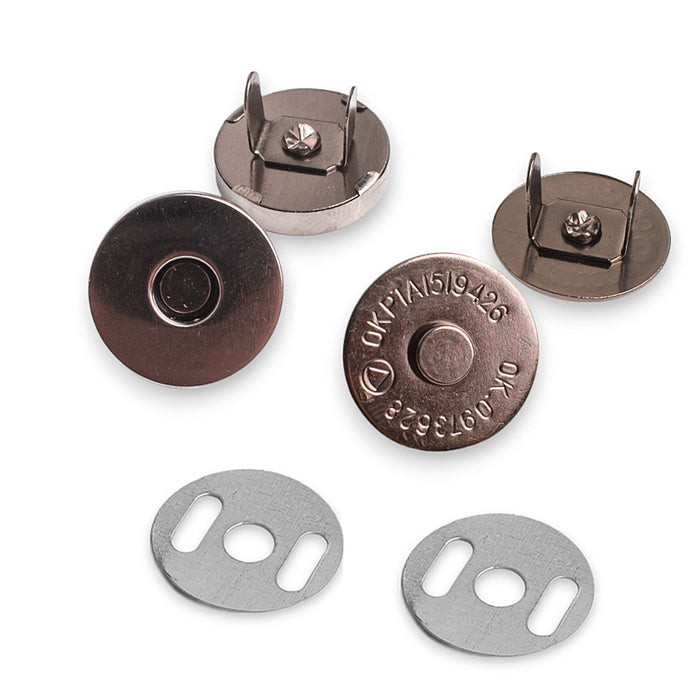 BOTAO IMA 18 MM COR GRAFITE PACOTE COM 10 PEÇAS