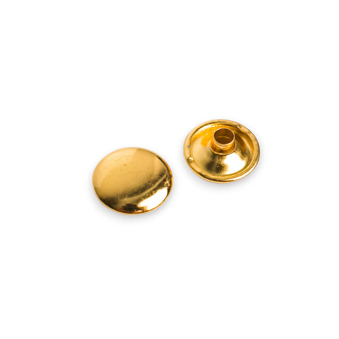REBITE DUPLO 14.5 DOURADO PRIME 10 UNIDADES