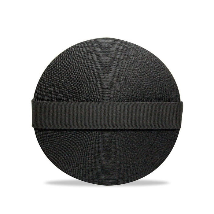 FITA LISA 30MM COR PRETO 25 METROS